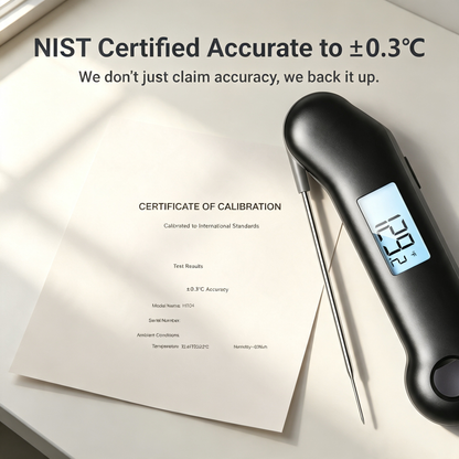 Instant Read Digital Meat Thermometer for Cooking Grilling BBQ