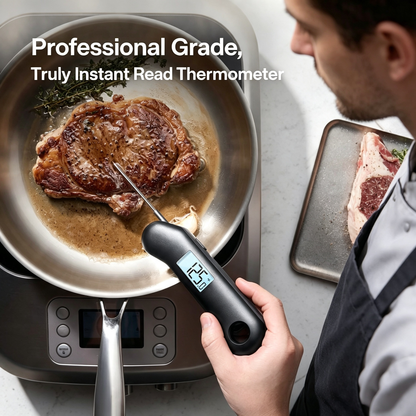 Instant Read Digital Meat Thermometer for Cooking Grilling BBQ