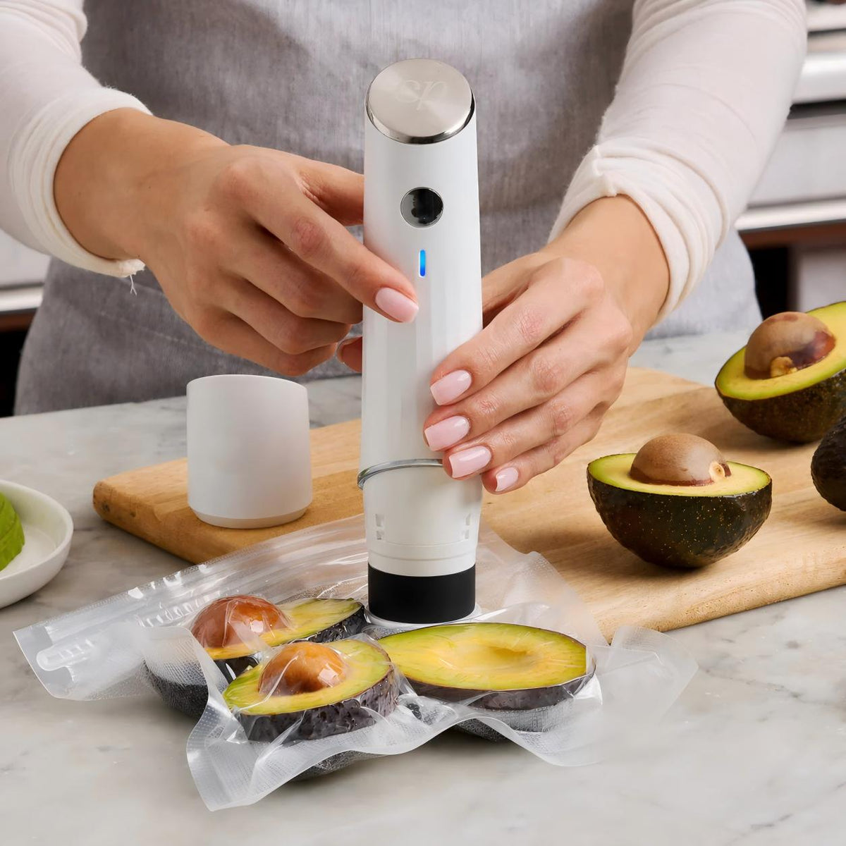 WarmVessel™ Portable Vacuum Food Sealer Bundle | Keeps Food Fresh 5x Longer