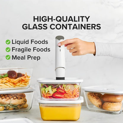 WarmVessel™ Portable Vacuum Food Sealer Bundle | Keeps Food Fresh 5x Longer